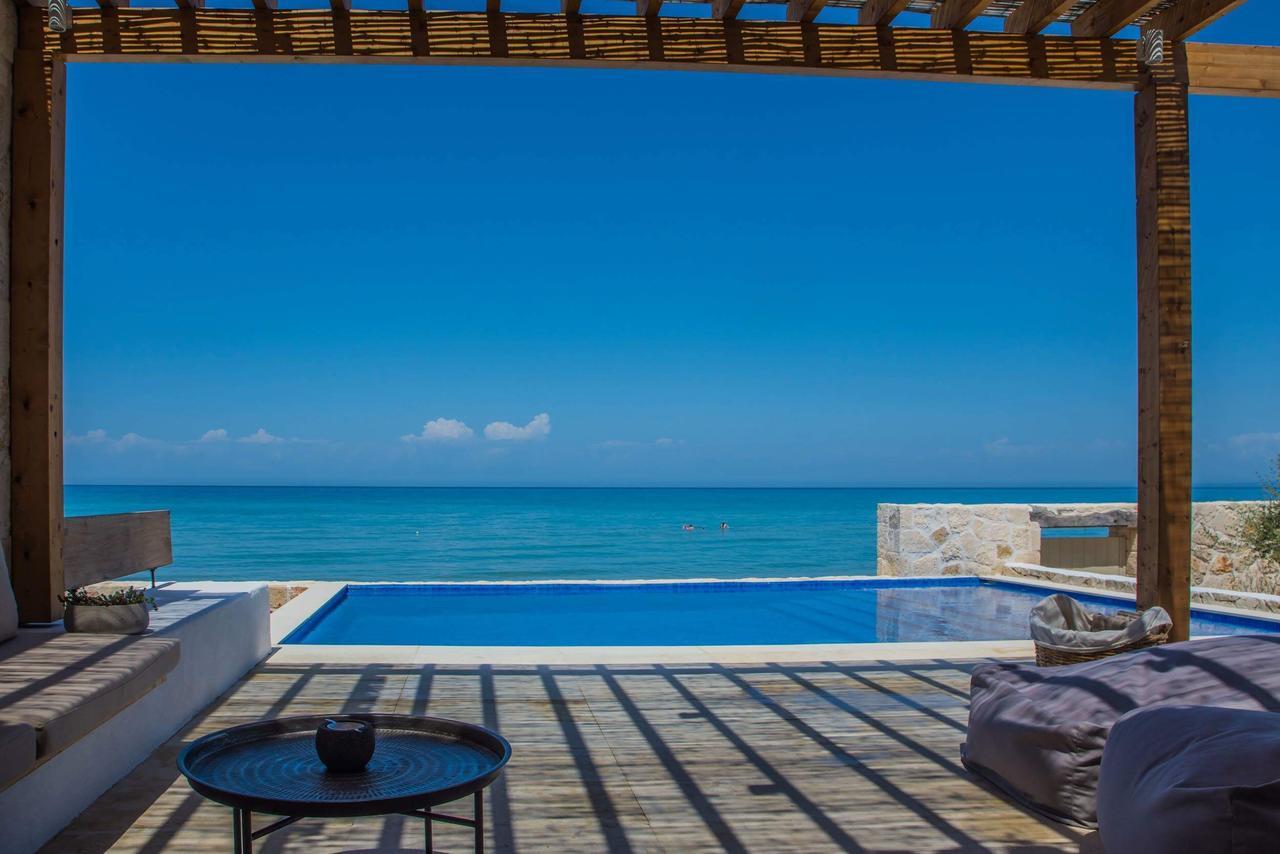 Niova Villa - Seafront, Private Pool And Ionian Sea Views, By Zantewize Alykes  Luaran gambar