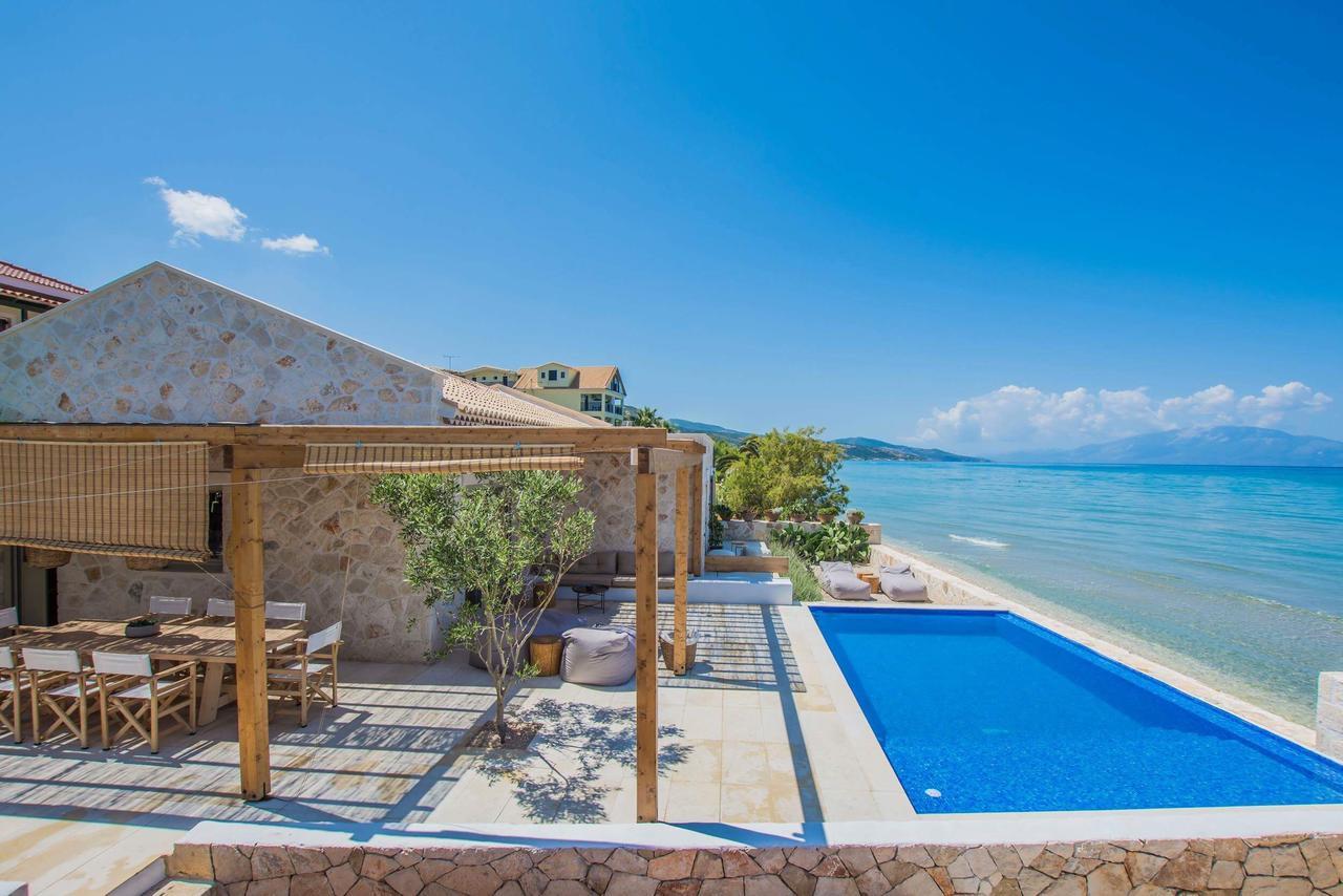 Niova Villa - Seafront, Private Pool And Ionian Sea Views, By Zantewize Alykes  Luaran gambar