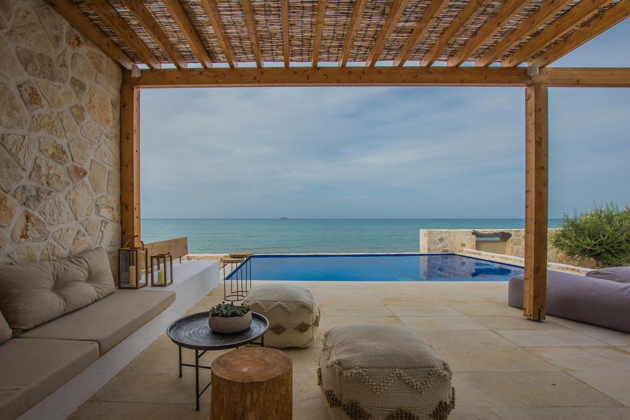 Niova Villa - Seafront, Private Pool And Ionian Sea Views, By Zantewize Alykes  Luaran gambar