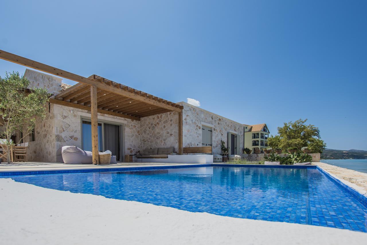 Niova Villa - Seafront, Private Pool And Ionian Sea Views, By Zantewize Alykes  Luaran gambar